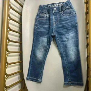 Perfect condition cat & jack toddler girl straight leg jeans adjustable waist